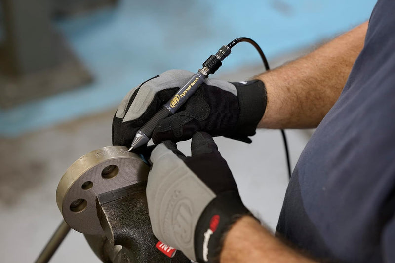Ingersoll Rand Gravierstift 140EP, leichtes Werkzeug für verschiedene Oberflächen, weicher Gummigrif