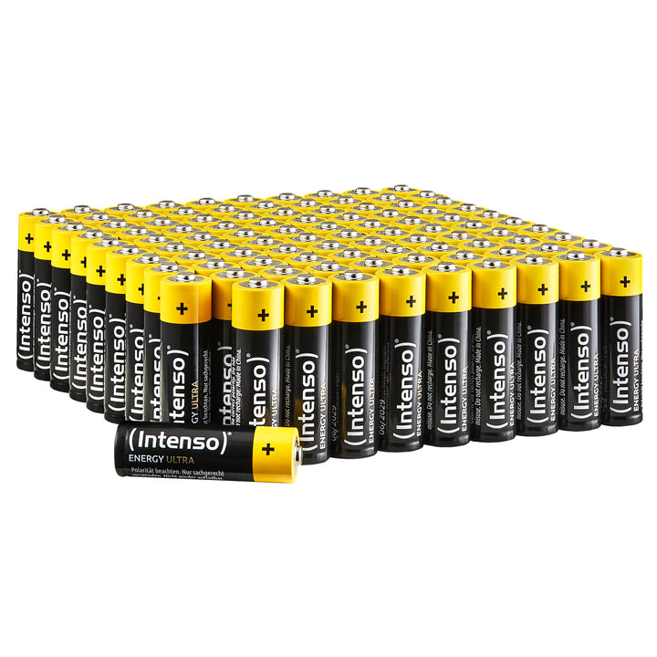 Intenso Energy Ultra AA Mignon LR6 Alkaline Batterien 100er Pack Single, Single