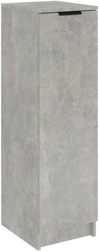 Refined Schuhschrank Betongrau 30x35x100 cm Holzwerkstoff, Betongrau