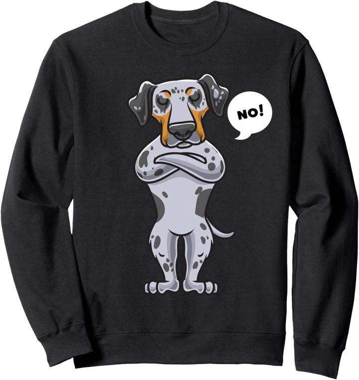 Sturer Catahoula Leopard Dog Hund lustig Hundebesitzer Sweatshirt