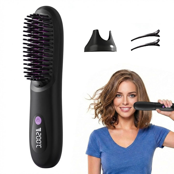 Zegla Control Pro Stylingbürste, Zegla Styling Bürste Mit Neuen 3px-Keramik-Borsten, Schnelles, Präz