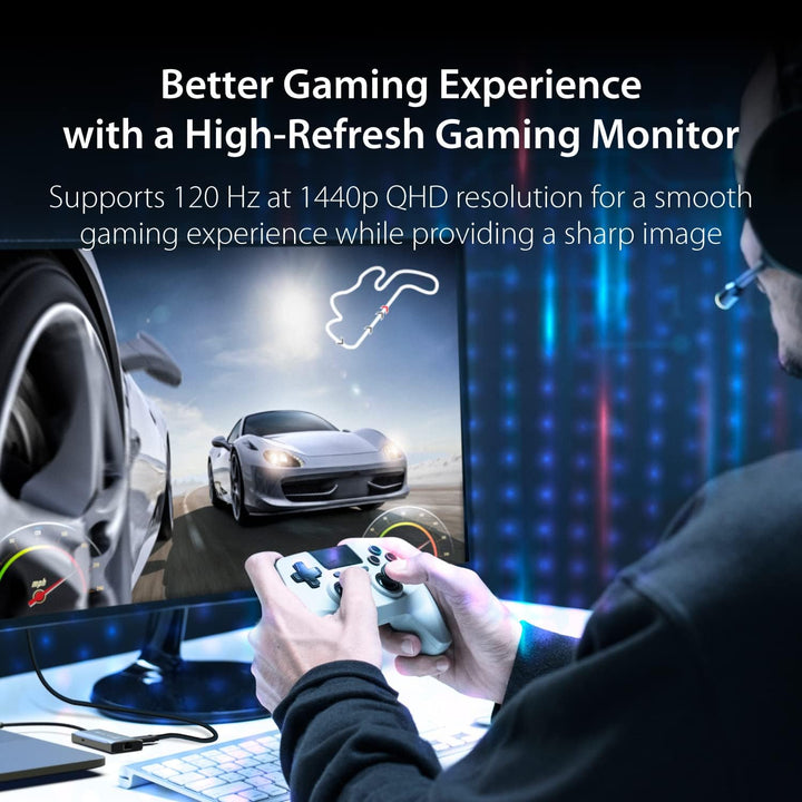 j5create USB C Hub - 4K 60Hz HDMI, 2 USB-A 10Gbps, USB-C 10Gbps mit PD 100W, Ethernet, | Multiport A