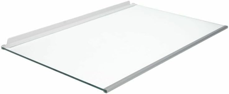 LUTH Premium Profi Parts Glasplatte kompatibel mit Neff 00674929 472x302mm mit Leisten für Kühlschra