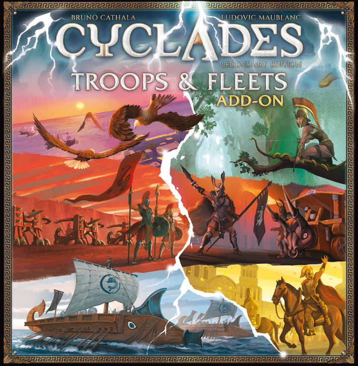 Kykladen: Truppen & Flotten – 110 Kunststofffiguren zur Verschönerung Ihrer Legendary Edition Cyklad
