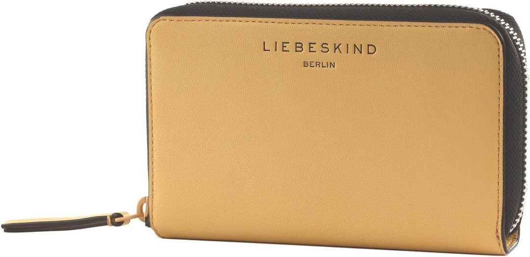 Liebeskind Berlin Fab 3 Frieda Geldbörse, Medium (HxBxT 9.5cm x 16.5cm x 2cm), Champagne