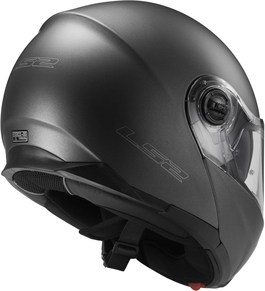 LS2 Unisex Mx436 Motorradhelm Mx436 Pioneer XXL Titangrau, matt, XXL Titangrau, matt