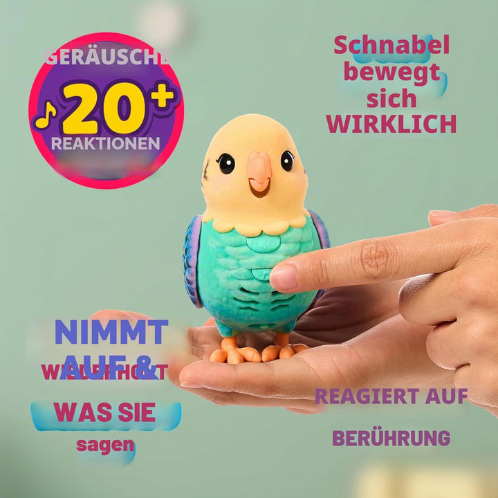 Little Live Pets My Really Real Bird & Cage – Indie, Interaktives, realistisches Vögelchen, Über 20