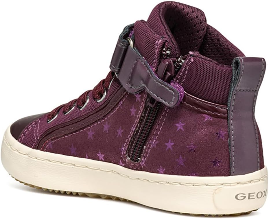 Geox Mädchen J Kalispera Girl ISneakers 24 EU Rot, 24 EU Rot