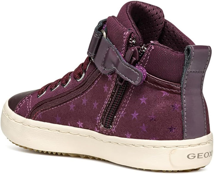 Geox Mädchen J Kalispera Girl ISneakers 24 EU Rot, 24 EU Rot