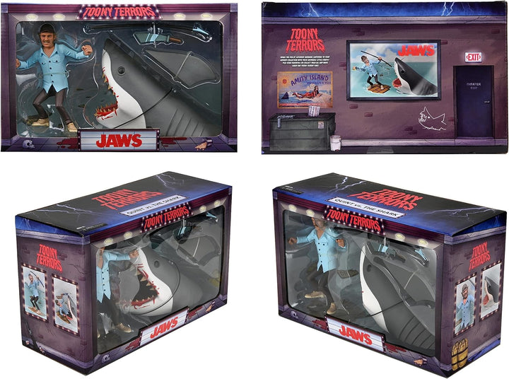 Jaws NECA TOONY Terrors Quint 2-Pack