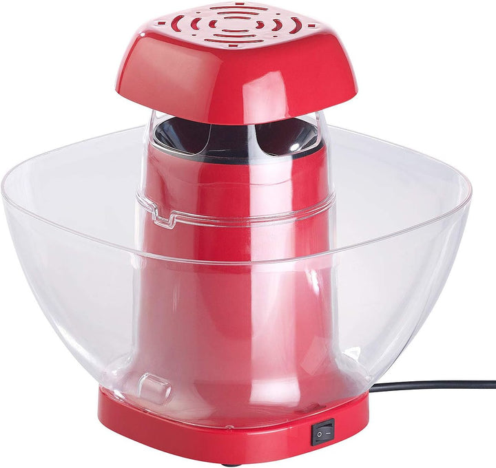 Rosenstein & Söhne Popkornmaker: Heissluft-Popcorn-Maschine mit Auffangschale, für 80 g Mais, 1.200