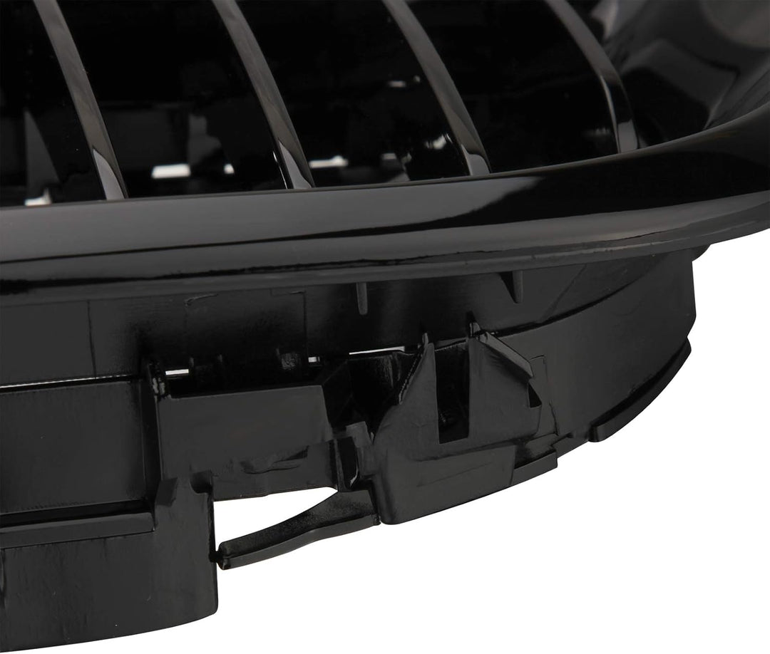 Kühlergrill Nieren Doppelsteg Kühlergrill E46 (Glanz Schwarz) -Twilight Garage Auto, E46