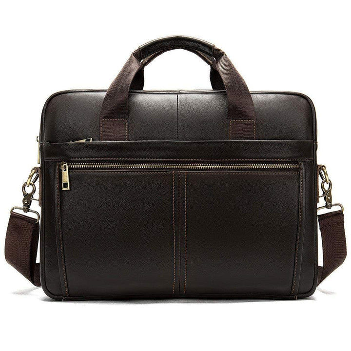 BAIGIO Herren Vintage Messenger Bags Freizeit Tasche Ledertasche Echt Leder Beruf Schultertasche Akt