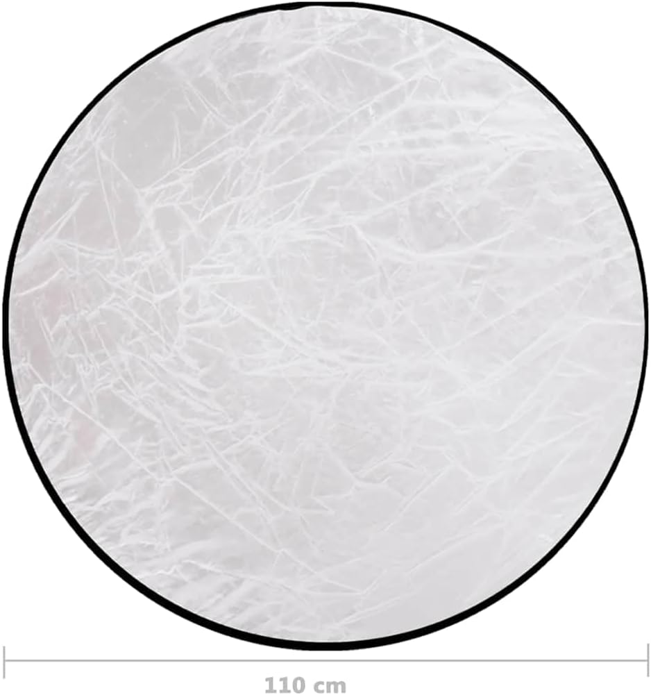 Fotostudio-Set mit Beleuchtung, Hintergrund und Reflektor für professionelle Porträt- und Produktfot