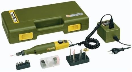 Proxxon 28515 Modellbauer- und Gravierset mit Bohr- und Fräsgerät MICROMOT 60/E