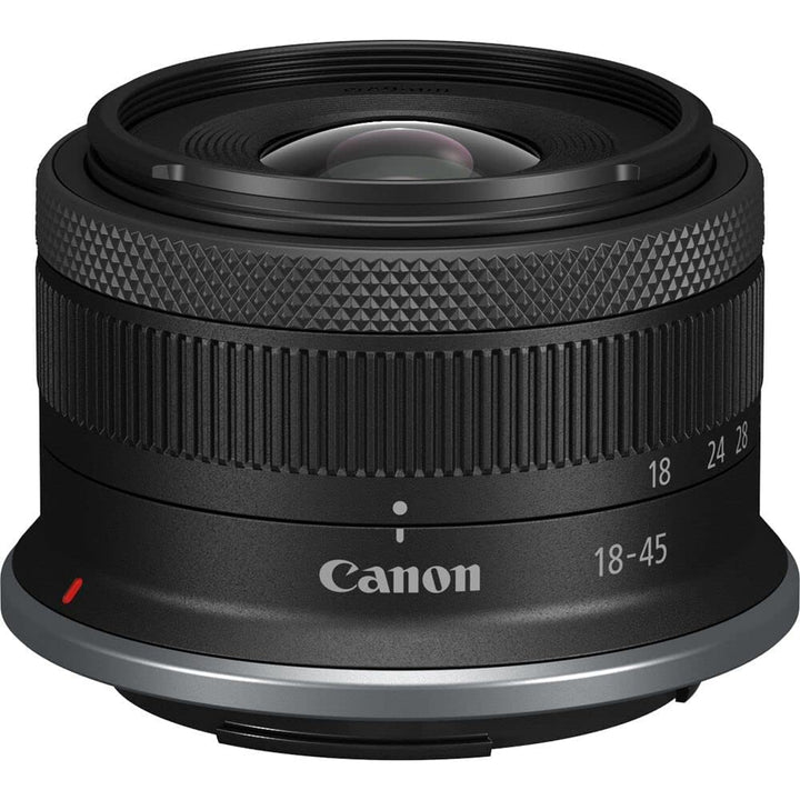 Canon RF-S 18-45mm F4.5-6.3 is STM Kamera Objektiv (kompatibel mit EOS R Systemkamera, 4 Stufen Bild