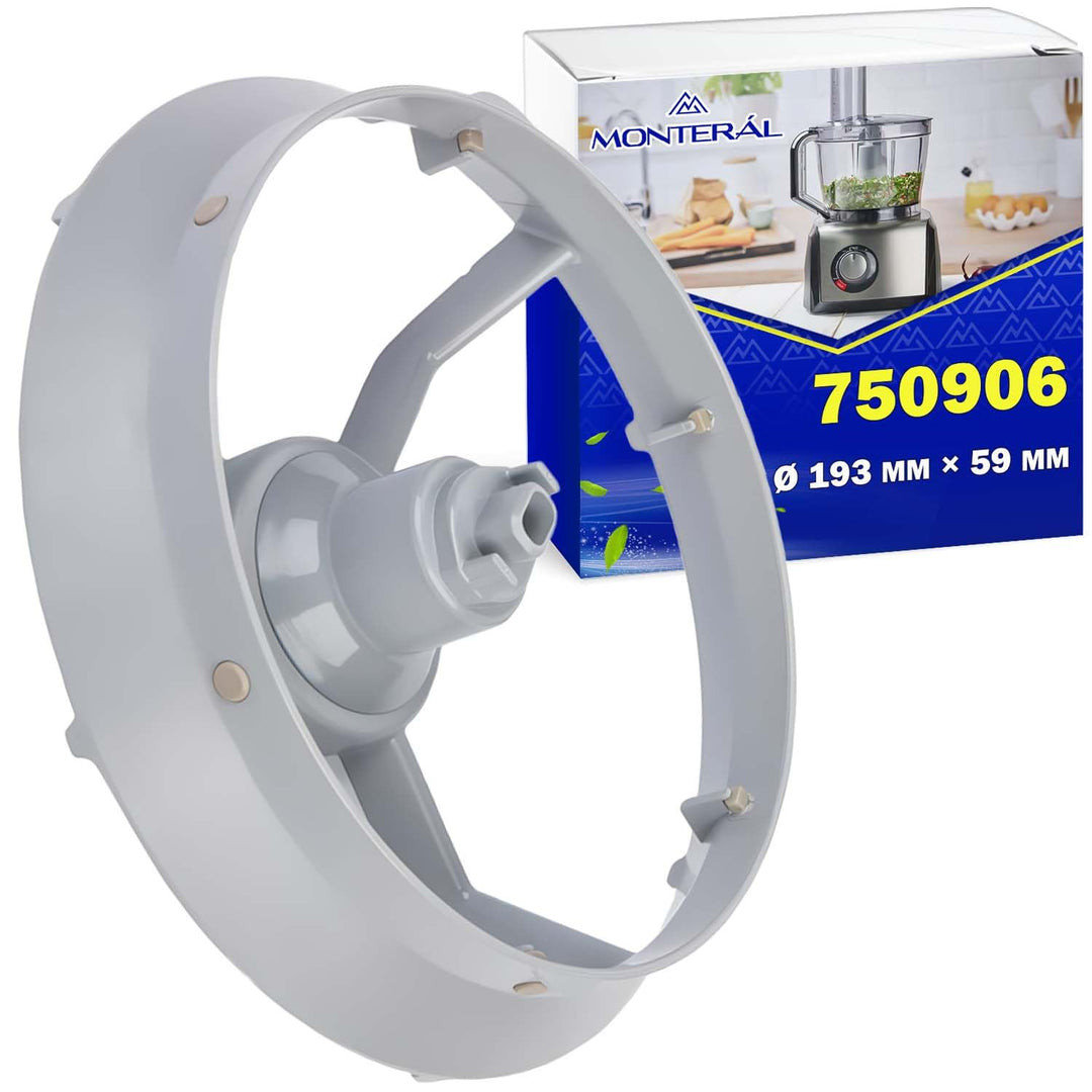 MONTERAL Plattenhalter für Küchenmaschine mit Abmessungen Ø 193 mm x 59 mm mit Originalcode 00750906