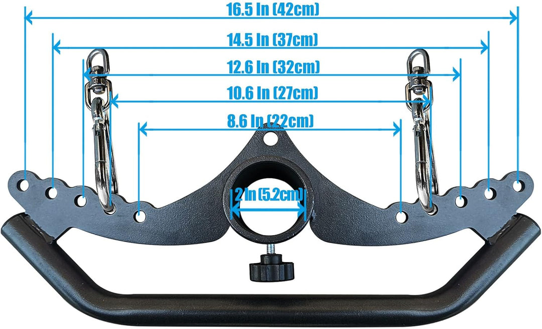 Home Gym Fitness Spreizstange Multi-Grip Breit Latzugstange Neutral Grip Griff Latzugaufsätze Lange