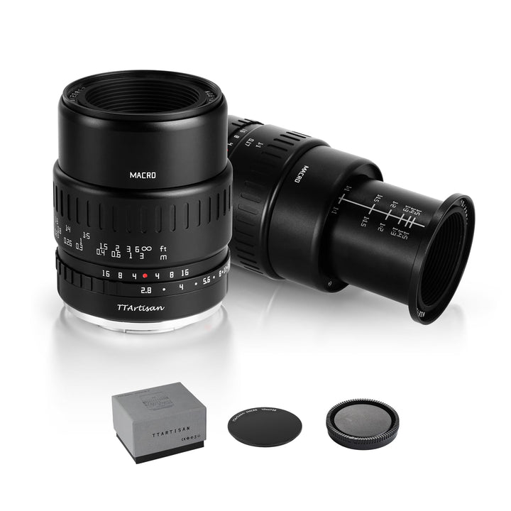 TTARTISAN Makro 40 mm f/2.8 E, Objektiv APS-C Manueller Fokus Prime Objektiv für E-Mount (E-Mount) S