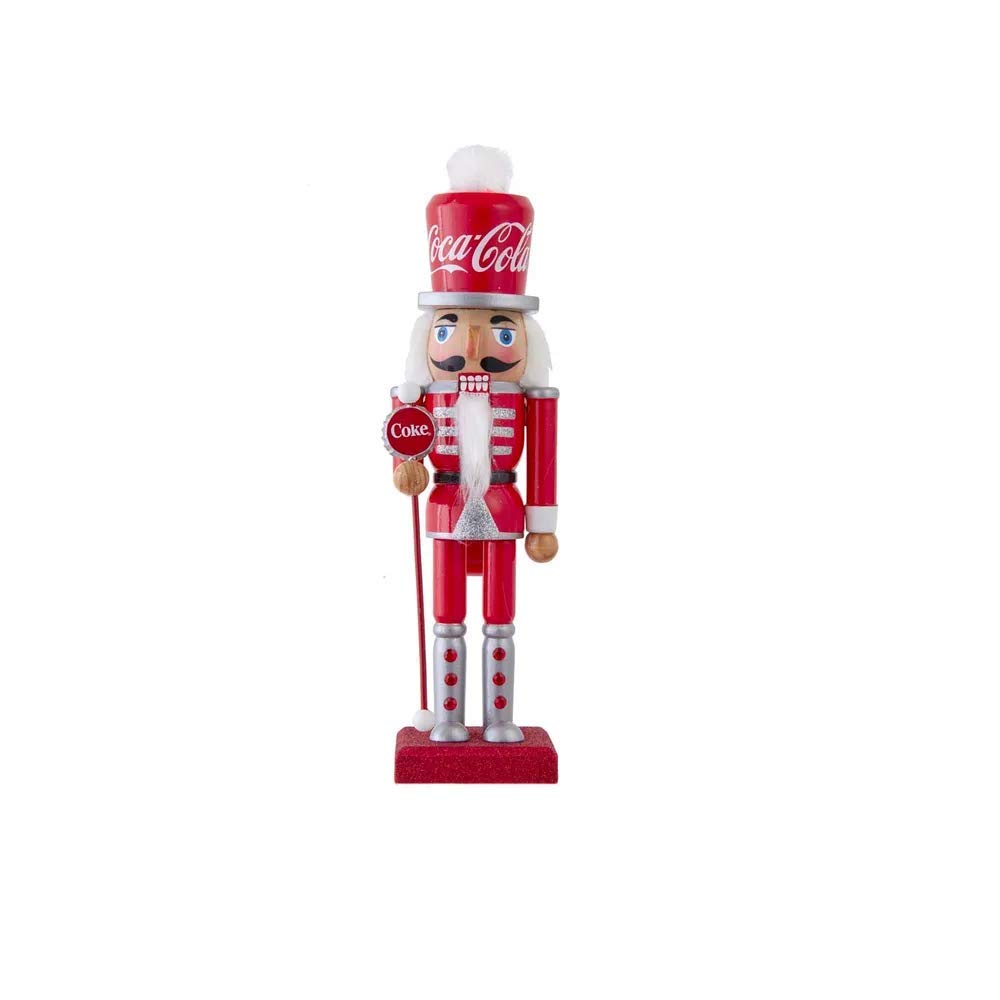 Kurt S. Adler Coca-Cola CC6202 Nussknacker aus Holz, 25,4 cm, Mehrfarbig