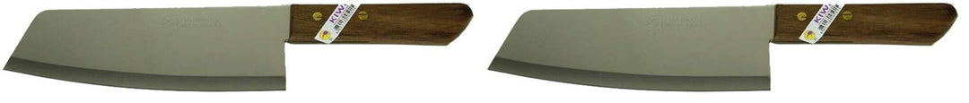 Kiwi Kochmesser Nr. 21 aus Stahl Messer Thailand, Silber (Packung mit 2) 20 cm (Packung mit 2), 20 c