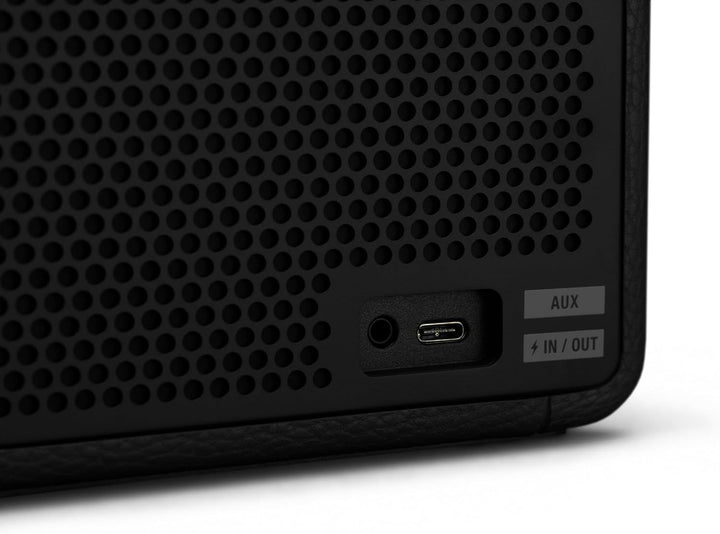 Marshall Middleton kabelloser tragbarer Bluetooth-Lautsprecher, über 20 Stunden tragbare Spielzeit,