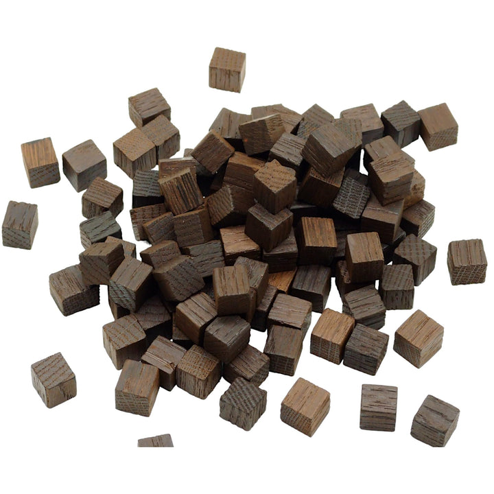 AlcoFermBrew Eichenholz Cubes Französisch 100g - Starkes Toasting, Eichenholz Chips, Kleine Eichen W