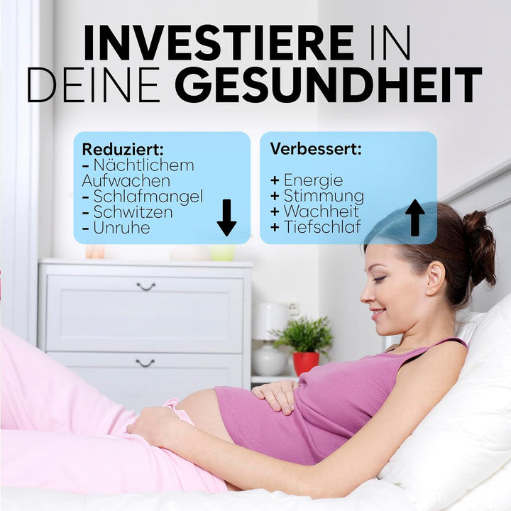 Adamson B10 Bed Cooling System - Twin 190x100 cm - 100% Baumwolle Matratze Kühlung Bett-Pad für Nach