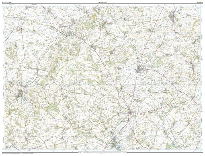The Cotswolds, Burford, Chipping Campden, Cirencester & Stow-on-the Wold (OS Explorer Map Active), K