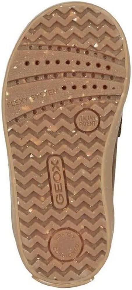 Geox Baby-Jungen B Kilwi Boy A Sneaker, 20 EU Brown Dk Brown