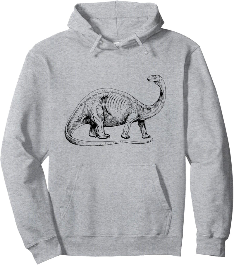 Brontosaurus Dinosaurier Pullover Hoodie