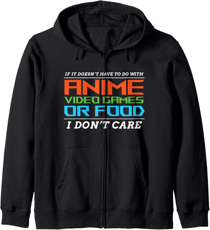 Lustiger Anime Spruch für Otakus - Anime Humor, Anime Merch Kapuzenjacke