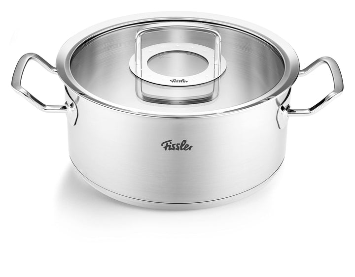 Fissler Original-Profi Collection / Braten-Topf (Ø 24 cm, 4,6 Liter) Edelstahl-Kochtopf, Bräter mit