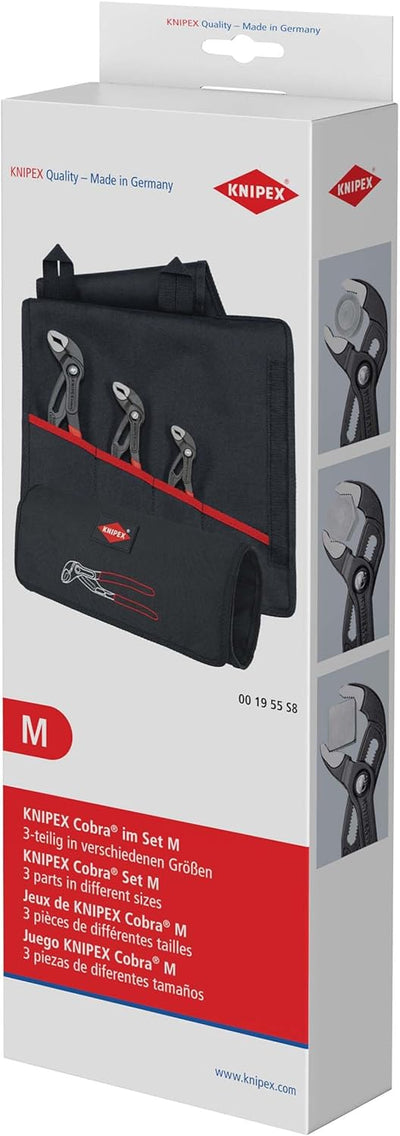 KNIPEX Cobra-Set, 3-Teilig