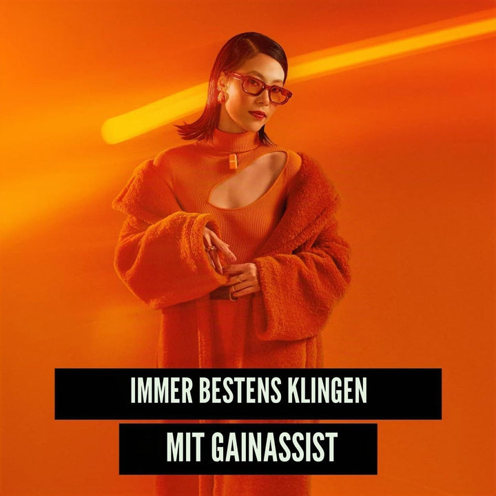 Rode Wireless Micro Drahtloses Mikrofon-System USB-C für Smartphones Orange mit keepdrum Mikrofasert