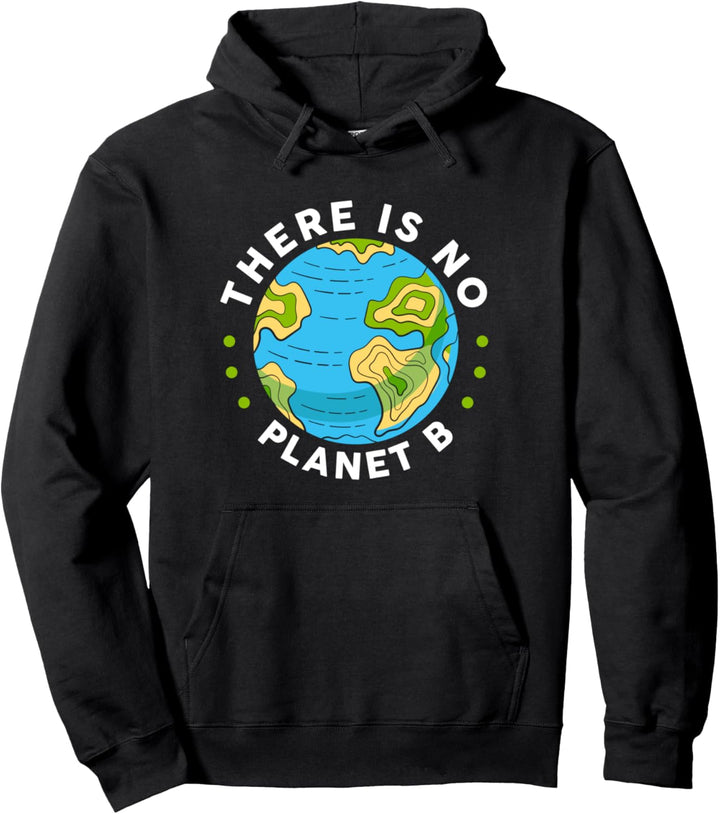 Veggie Vegetarisch Es gibt keinen Planet B Pflanzenbasiert Pullover Hoodie