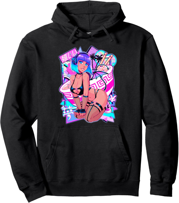 Sexy Anime Mädchen Japanisch Sexy Dämon Mädchen Cosplay Pullover Hoodie