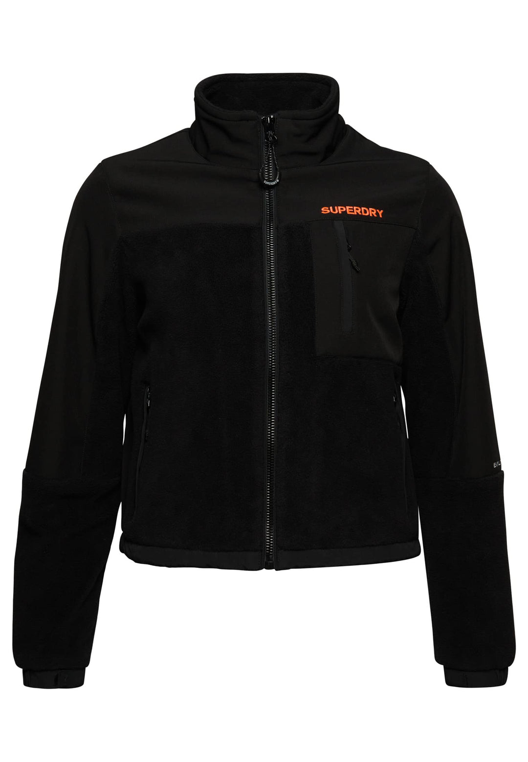 Superdry Damen Code Hybrid Trekker Jacket Baby Jacke, Schwarz