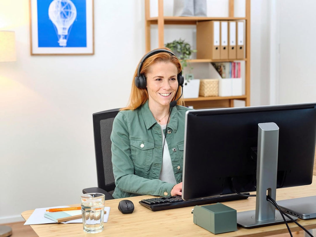 Trust Ayda PC Headset mit Mikrofon On-Ear 3.5mm, Leichtes Design, Verstellbarer Kopfbügel, Kopfhörer