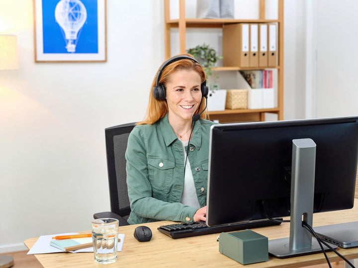 Trust Ayda PC Headset mit Mikrofon On-Ear 3.5mm, Leichtes Design, Verstellbarer Kopfbügel, Kopfhörer