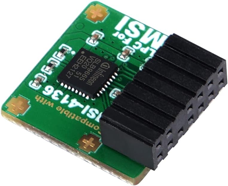 NewHail TPM2.0 Modul TPM LPC 14Pin Modul mit infineon SLB9665 für MSI Motherboard kompatibel mit TPM