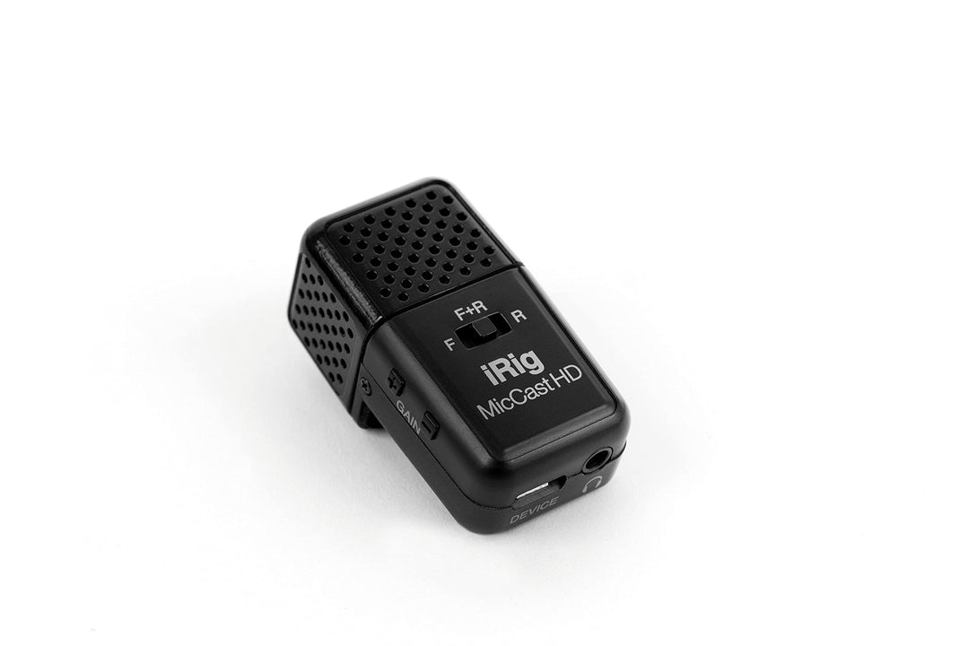 IK Multimedia iRig Mic Cast HD Ansteck Handymikrofon Uebertragungsart (Details):Kabelgebunden inkl.,