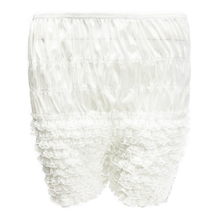 ZUYPSK Damen Unterhose langes Bein Schlüpfer Slip mit Rüschen Spitze Frauen Sicherheits Shorts Unter