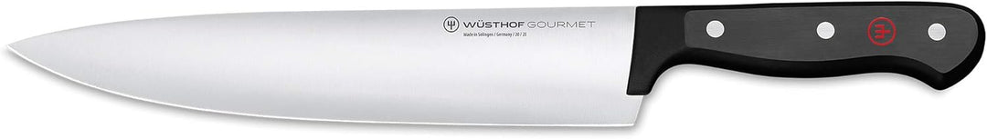 WÜSTHOF Gourmet Kochmesser 23 cm, Schwarz Schwarz 23 cm Kochmesser, Schwarz 23 cm Kochmesser