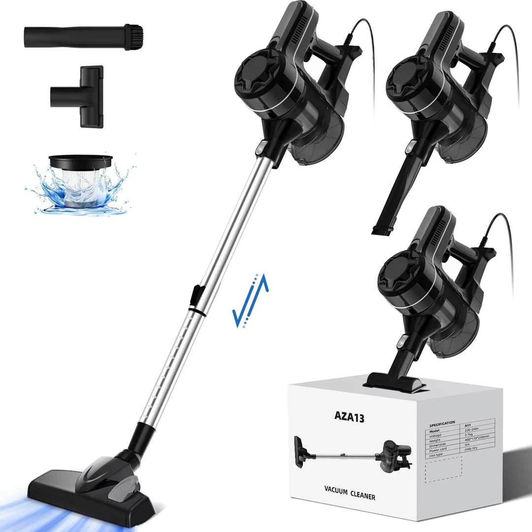 Staubsauger mit 5 Kabel,20KPa/500W,Kabelstaubsauger,Staubsauger,Handstaubsauger für Harte Böden/Tier