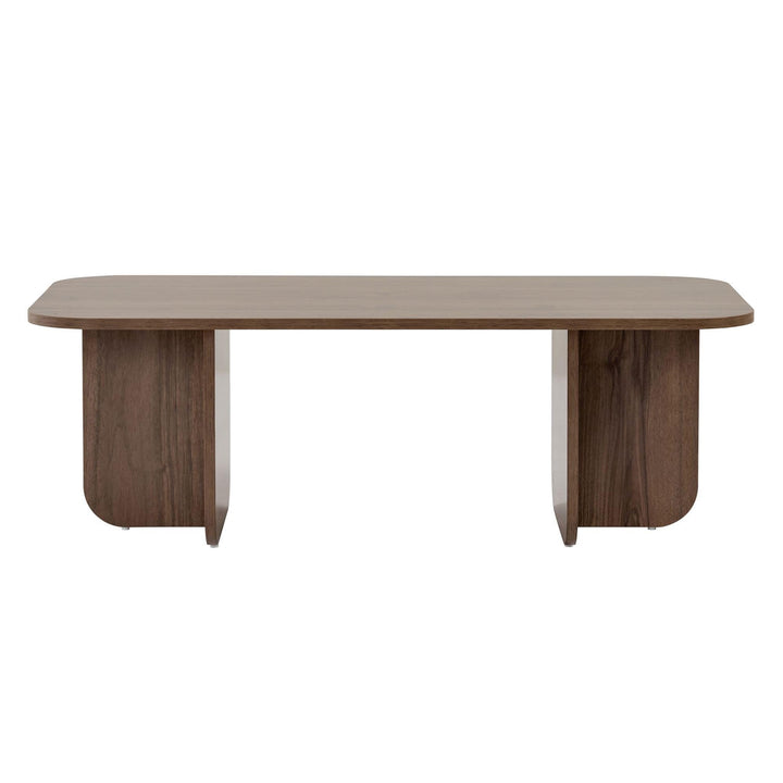 Eleganter Couchtisch in Walnuss, 120 x 60 x 41 cm | 100% melaminbeschichtete Spanplatte, 18 mm dick