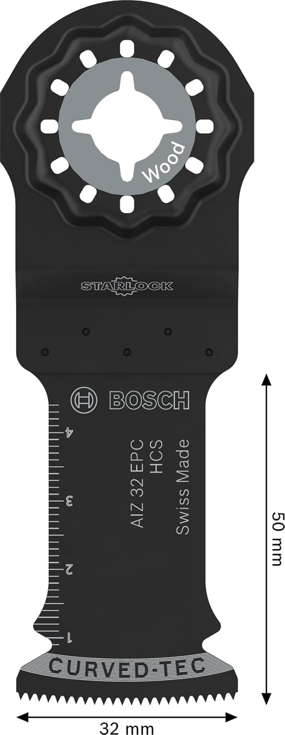 AIZ 32 EPC Holz Tauchsägeblatt, Starlock, 32 x 50 mm, 10-teilig 10 Stück, 10 Stück