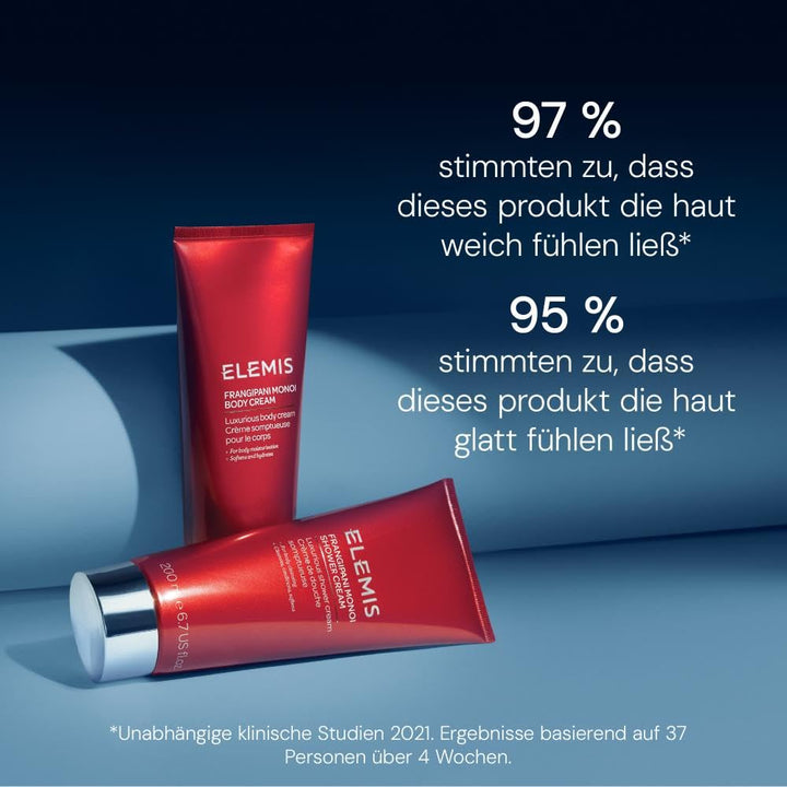 Elemis Frangipani-Monoi-Duschcreme, luxuriöse Duschcreme, 1er Pack (1 x 200 ml)
