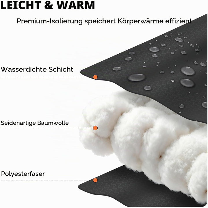 Schlafsack - 1,35 kg 3 Jahreszeiten-Deckenschlafsack, 2-in-1 Schlafsack Erwachsene, 10 °C bis 26 °C