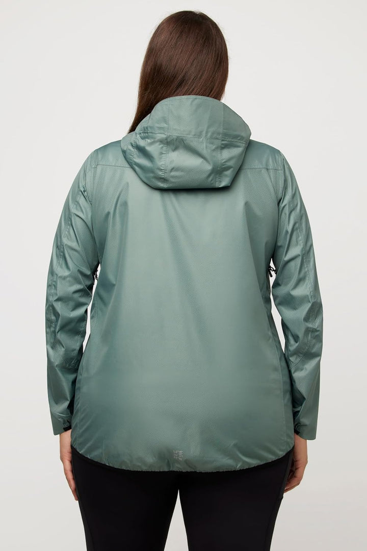 Ulla Popken Damen grosse Grössen Übergrössen Plus Size HYPRAR Funktionsjacke, wasserdicht, Bionic-Fi
